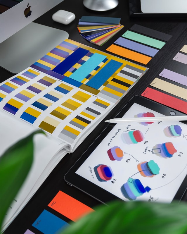 Brand colors and design choices