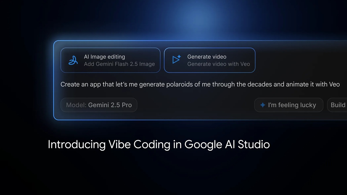 Introducing Vibe Coding in Google AI Studio