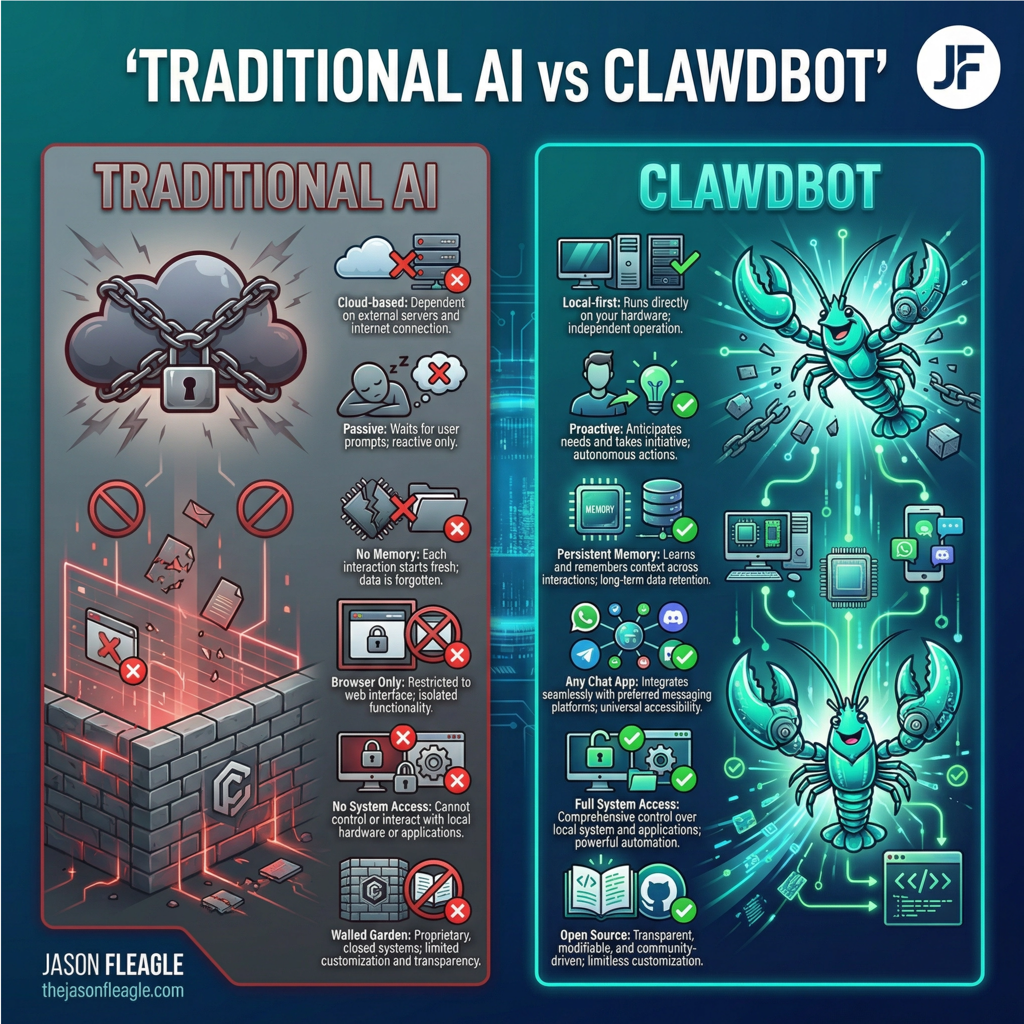 clawdbot infographic