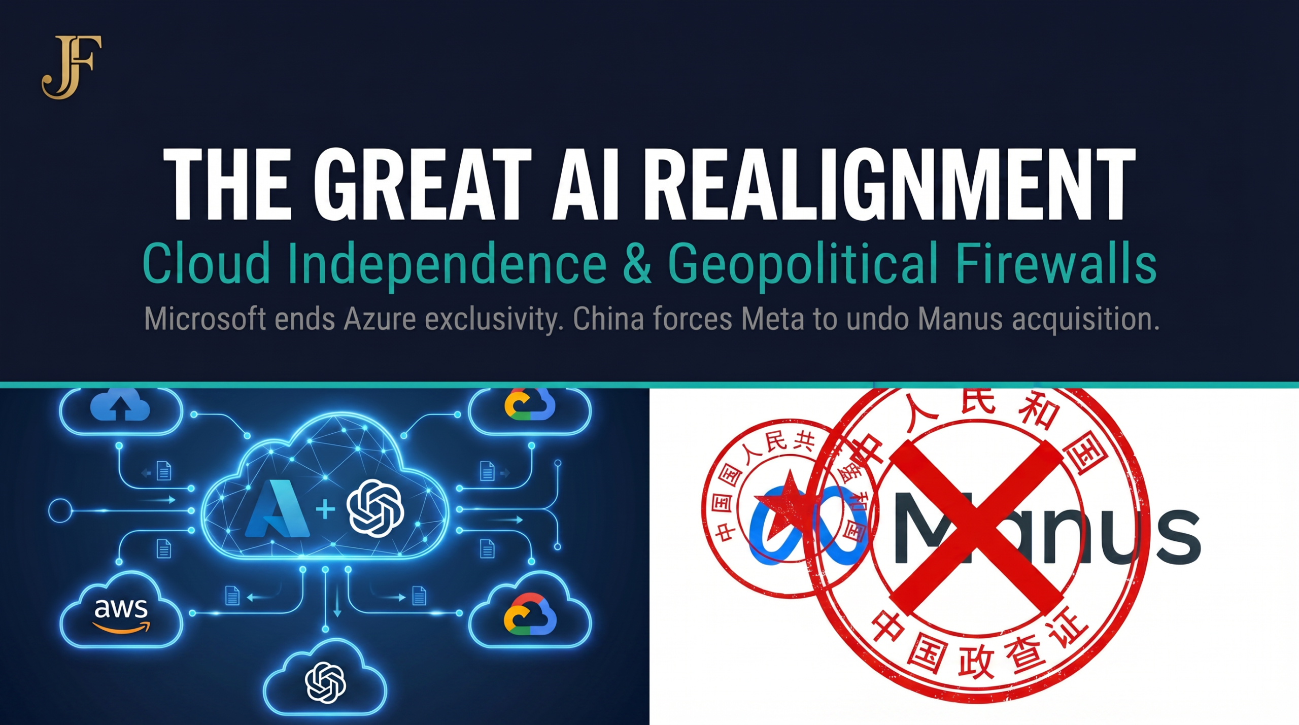 The Great AI Realignment - Microsoft OpenAI deal and Meta Manus divestiture - AI Pathfinder Issue 54