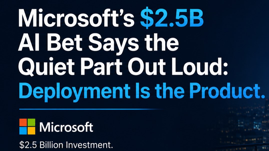 Microsoft Frontier Co AI deployment investment featured image for AI Pathfinder