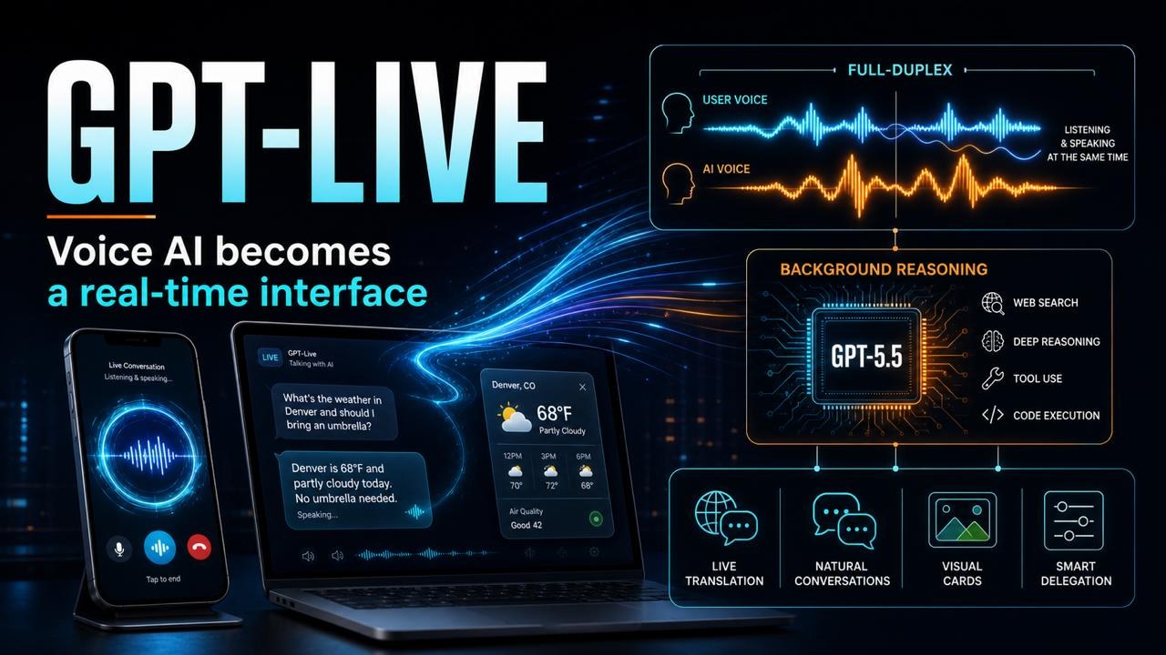 AI Pathfinder graphic for OpenAI Launches Voice Updates With GPT-Live & It's Not What You Think
