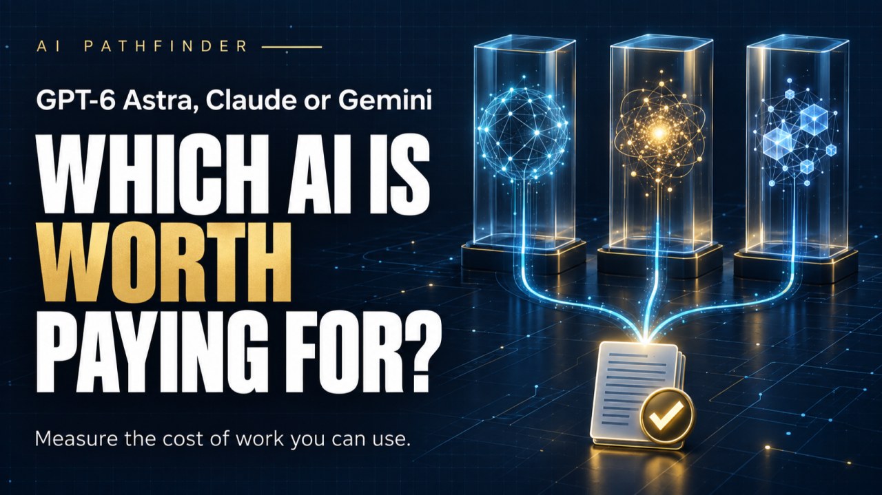 GPT-6 Astra, Claude or Gemini: Which AI Is Worth Paying For?