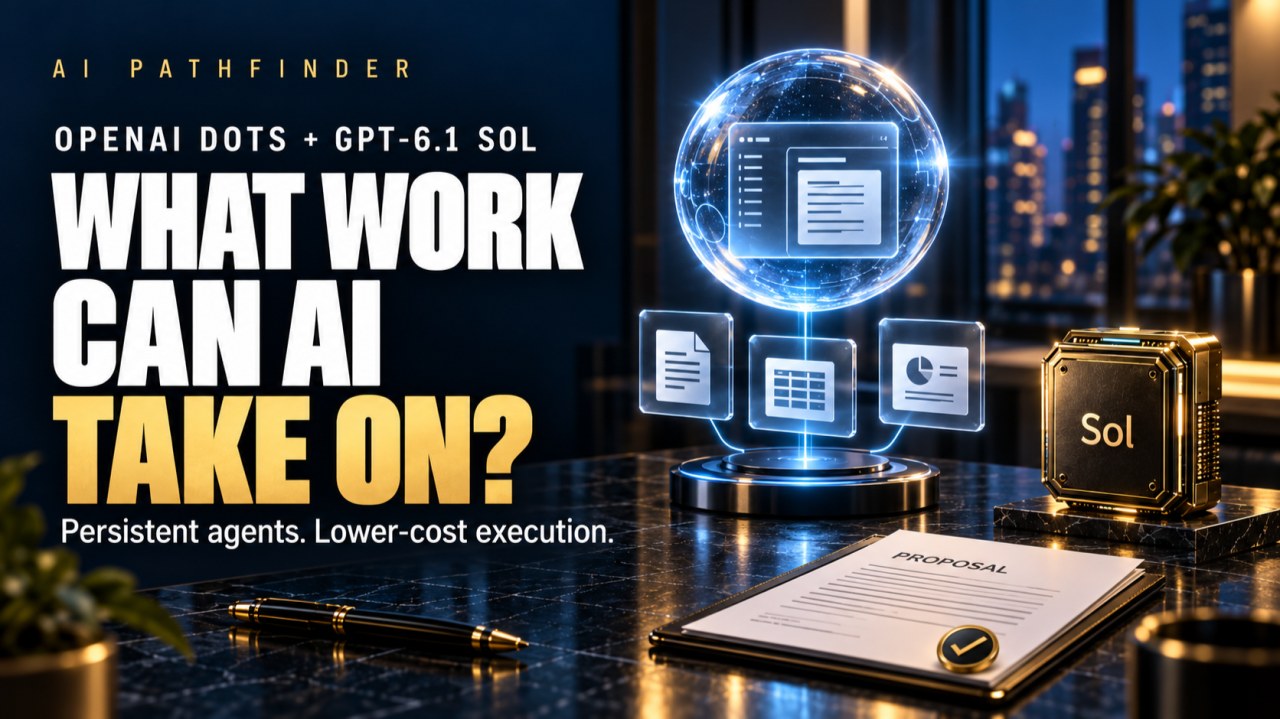 OpenAI dots and GPT-6.1 Sol: What work can you do now?