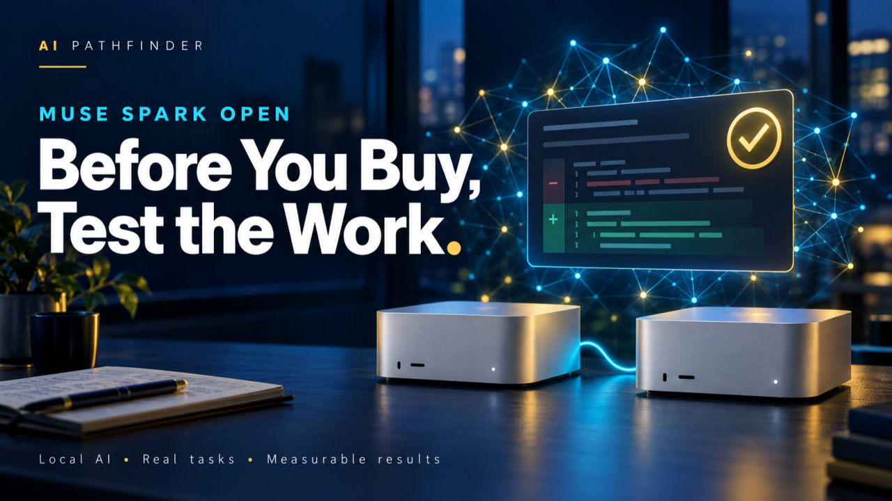 Muse Spark Open: Before You Buy Two Mac Studios, Test the Work of the AI Model